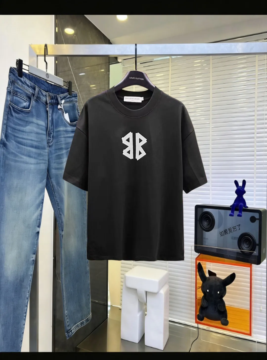 👍 logo Logo Same Style T 280 Versatile : Black White Size：S M L XL